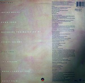 Back Cover Album Grover Washington Jr - Inside Moves  | elektra records | 960 318-1 | DE