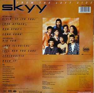 Back Cover Album Skyy - From The Left Side