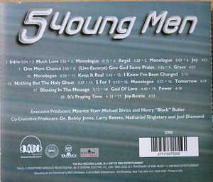 Back Cover Album 5 Young Man - 5 For 1