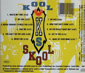 Back Cover Album Kool Skool - Kool Skool