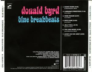 Back Cover Album Donald Byrd - Blue Breakbeats