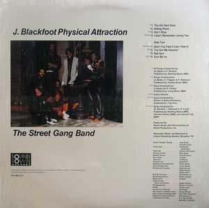 Back Cover Album J Blackfoot - Physical Attraction