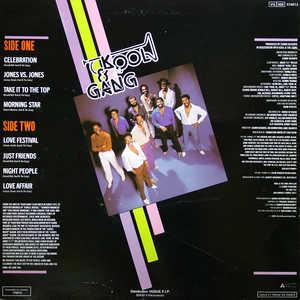 Back Cover Album Kool & The Gang - Celebrate