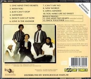 Back Cover Album Paradise - Love Is The Answer  | boogie times records | BTR-7001 | FR