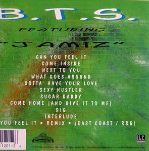 Back Cover Album B.t.s - Can U Feel It