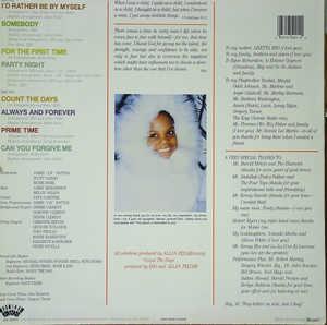 Back Cover Album David Ebo - I'd Rather Be By Myself
