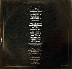 Back Cover Album Grant Green - The Main Attraction With Hubert Laws