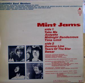 Back Cover Album Casiopea - Mint Jams
