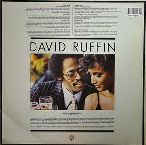 Back Cover Album David Ruffin - Gentleman Ruffin