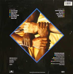 Back Cover Album Commodores - United