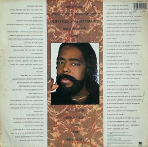 Back Cover Album Barry White - The Right Night And Barry White