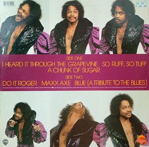 Back Cover Album Roger Troutman - The Many Facets Of
