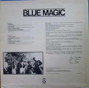 Back Cover Album Blue Magic - Blue Magic