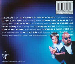 Back Cover Album Frankie Knuckles - Welcome To The Real World