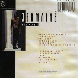 Back Cover Album Jermaine Stewart - Say It Again