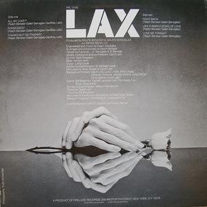 Back Cover Album L.a.x. - All My Love