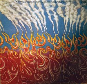 Back Cover Album Wind & Fire Earth - Last Days And Time