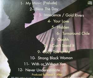 Back Cover Album Saundra Williams - Bless The Day