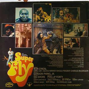 Back Cover Album Curtis Mayfield - Superfly