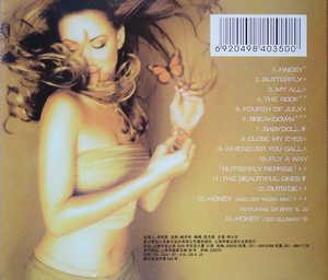 Back Cover Album Mariah Carey - Butterfly