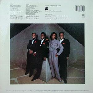 Back Cover Album Gladys Knight & The Pips - Visions