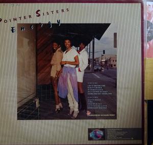 Back Cover Album Pointer Sisters - Energy