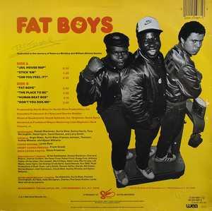 Back Cover Album Fat Boys - Fat Boys