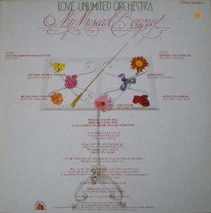 Back Cover Album The Love Unlimited Orchestra - My Musical Bouquet  | 20th century records | 6370 267 | NL