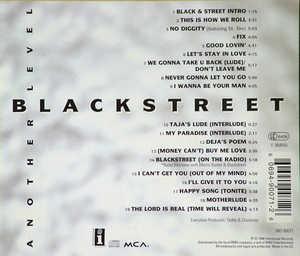 Back Cover Album Blackstreet - Another Level