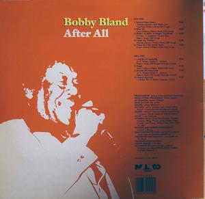 Back Cover Album Bobby Bland - After All