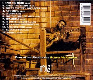 Back Cover Album Norman Brown - After The Storm