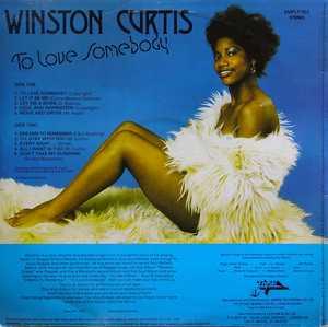 Back Cover Album Winston Curtis - To Love Somebody
