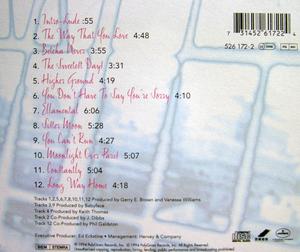 Back Cover Album Vanessa Williams - The Sweetest Days