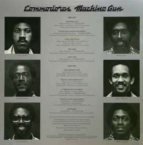 Back Cover Album Commodores - Machine Gun
