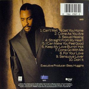 Back Cover Album Eric Gable - Can't Wait To Get You Home