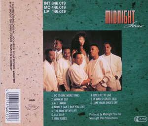 Back Cover Album Midnight Star - Work It Out