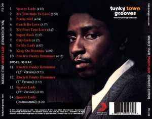 Back Cover Album Maurice Starr - Spacey Lady  | funkytowngrooves usa records | FTG-269 | US