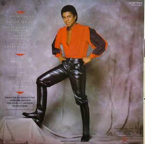Back Cover Album Jermaine Jackson - I Like Your Style