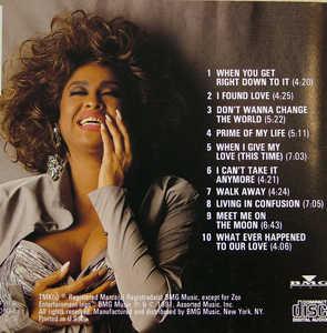 Back Cover Album Phyllis Hyman - Prime Of My Life