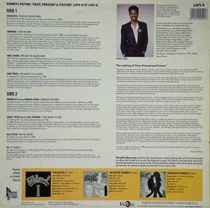 Back Cover Album Darryl Payne - Past, Present And Future