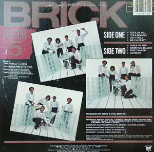 Back Cover Album Brick - After 5