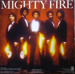 Back Cover Album Mighty Fire - No Time For Masquerading