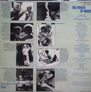 Back Cover Album The Miracles - The Power Of Music