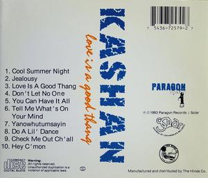 Back Cover Album Kashan - Love Is A Good Thang