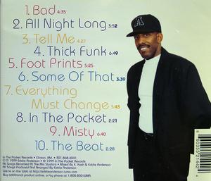 Back Cover Album The Eddie Anderson Project - (some Of That) Thick Funk