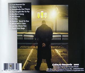 Back Cover Album C.j. Anthony - I Let Heaven Go