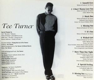 Back Cover Album Tee Turner - Smooth Eyes