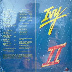 Back Cover Album Ivy - Ivy II