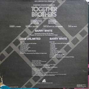 Back Cover Album Barry White - Together Brothers