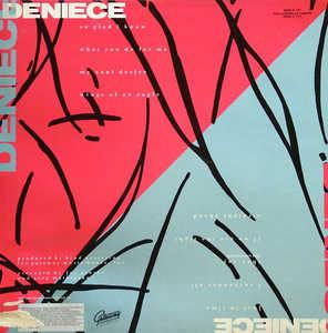 Back Cover Album Deniece Williams - So Glad I Know